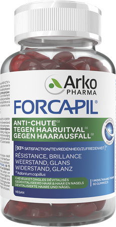 Forcapil Tegen Haaruitval Gummies 60 1