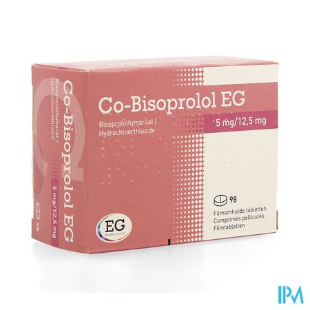 Co Bisoprolol EG 5,0Mg/12,50Mg Tabl 98