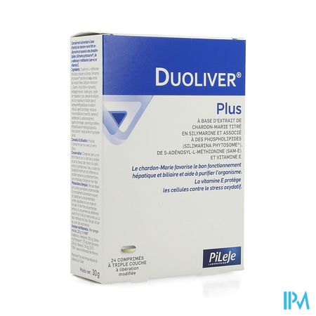 Duoliver Plus Triple Couche Caps 24