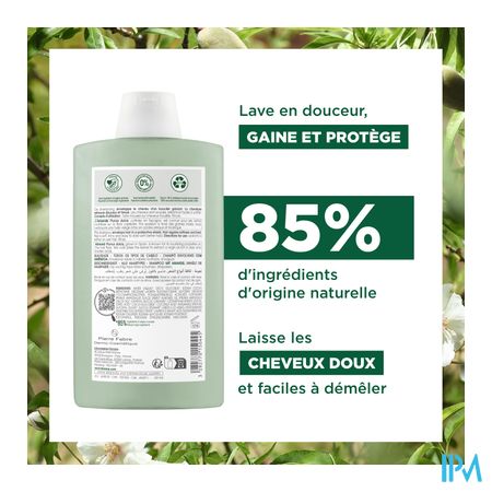 Klorane Capil. Sh Omhullend Amandel 200ml 9