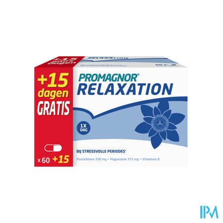 Promagnor Relaxation Caps 60+15 Gratis Promo