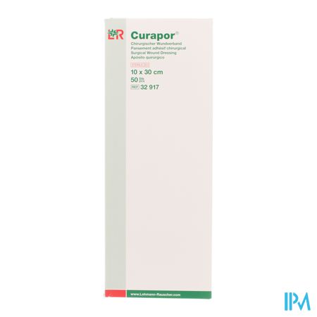 Curapor Verb Chirurg. Steriel 30cmx10cm 50 32917 3