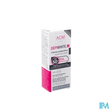 Depiwhite M Ecran Zon Creme Pompfl 50ml 1