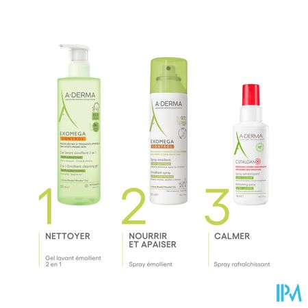 Aderma Exomega Control Spray 200ml 14