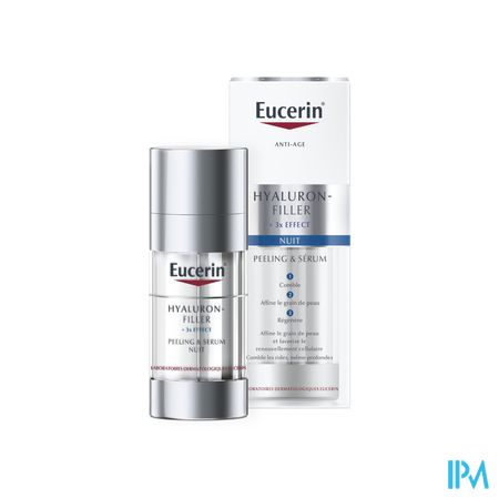 Eucerin Hyaluron-filler X3 Peeling&serum Nuit 30ml 1