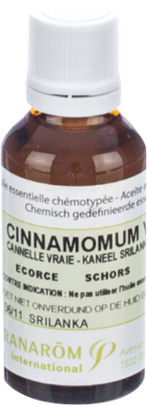Kaneel Ceylon Schors Ess Olie 30ml Pranarom 1