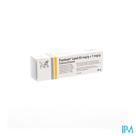 Fucicort Lipid 20mg/g + 1mg/g Creme Tube 30g