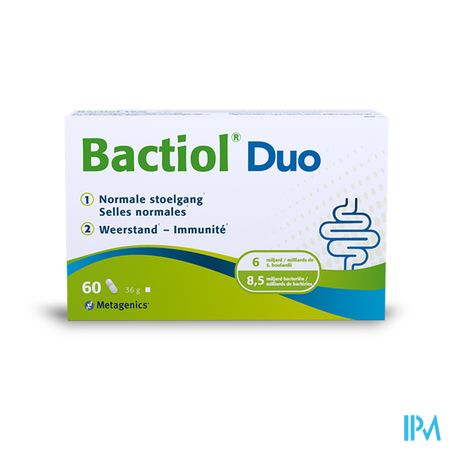 Bactiol Duo Caps 60 Metagenics 1
