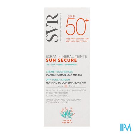 Svr Sun Secure Gekleur.miner.norm.huid Spf50+ 60ml 4