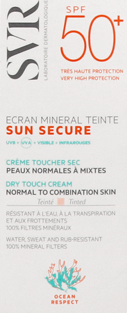 Svr Sun Secure Gekleur.miner.norm.huid Spf50+ 60ml 4