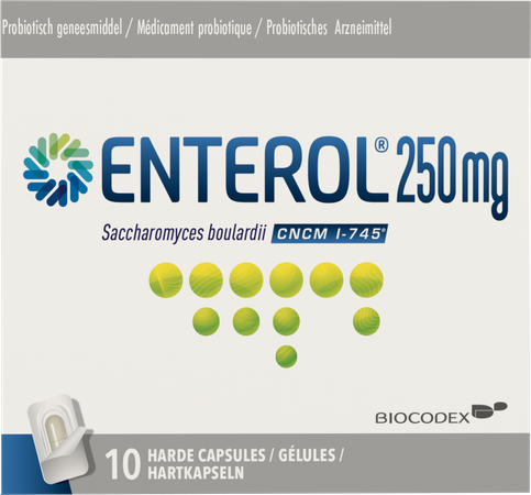 Enterol 250mg Caps Harde Dur S/blister 10x250mg 1