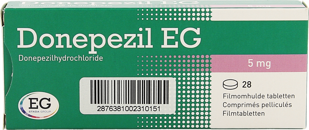 Donepezil EG 5,0Mg Filmomh Tabl 28X5,0Mg 1