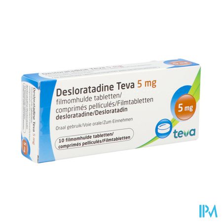 Desloratadine Teva 5mg Filmomh Tabl 10 X 5mg