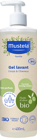 Mustela Fam Bio Wasgel 400ml 3