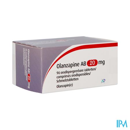 Olanzapine Ab 20mg Orodisp. Tabl 98