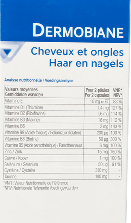 Dermobiane Haar En Nagels Gel 40x605mg 8