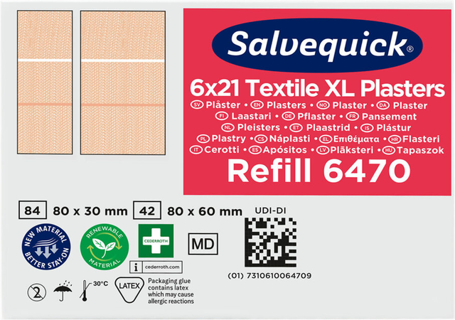 Salvequick Navulling Xl Textiel 2