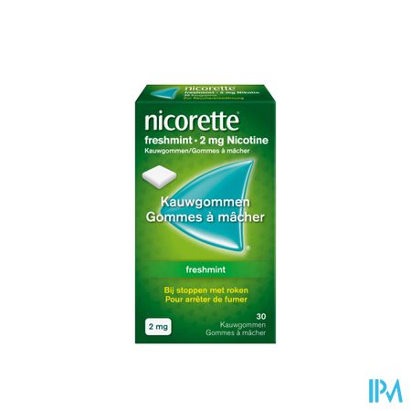 Nicorette Freshmint Gomme Mach 30x2mg