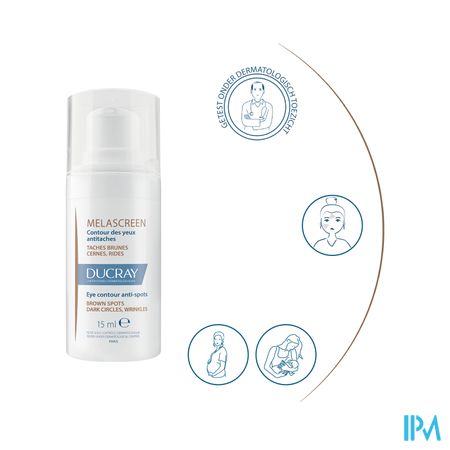 Ducray Melascreen Oogcontour A/pigmentvlek 15ml 9