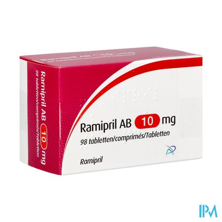 Ramipril Ab 10,0mg Comp 98