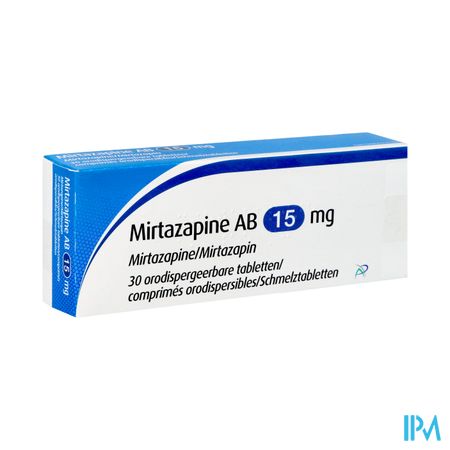 Mirtazapine Apotex 15mg Comp Orodisp 30