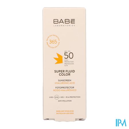 BabÉ Sun Color Superfluid Sunscreen Ip50 50ml 1