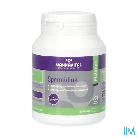 Mannavital Spermidine Platinium V-caps 60 3