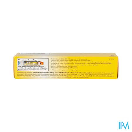 Epipen 0,30mg Patroon 0,3ml Sol Inj 1mg/ml 2