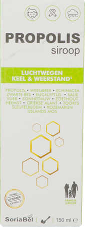 Soria Propolis Siroop 150ml Verv.1207703 5