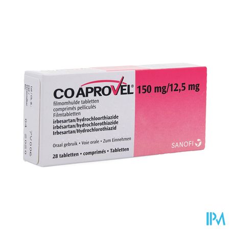 Coaprovel Comp 28 X 150mg/12,5mg