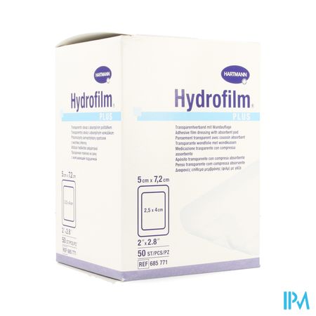 Hydrofilm Plus 5x7,2cm 50 P/s