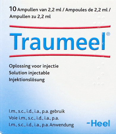Traumeel S Amp 10x2,2ml Heel 3