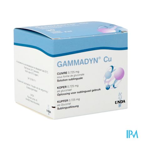 Gammadyn Amp 30 X 2ml Cu Unda