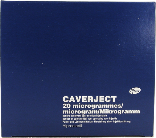 Caverject Pulv Lyoph 5x20ug Ser Inj 4