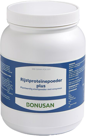 Rijstproteine Pdr Plus 500g Bonusan 5