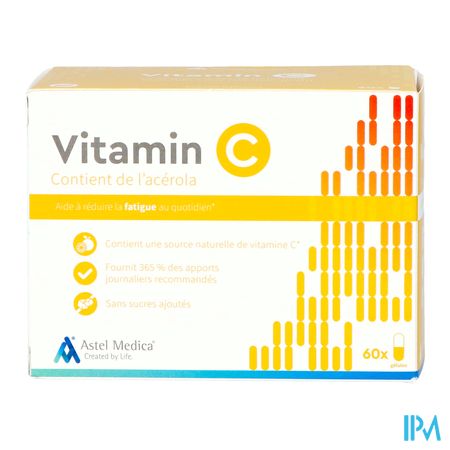 Astel Vitamin C Caps 60 4