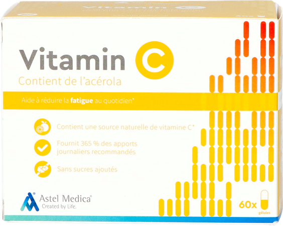 Astel Vitamin C Caps 60 9