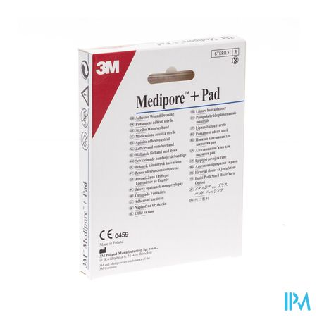 Medipore + Pad 3m 5x 7,2cm 5 3562p