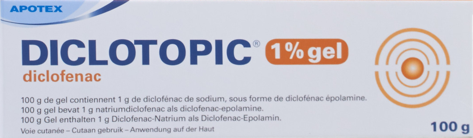 Diclotopic 1% Gel Tube 100 Gr 5