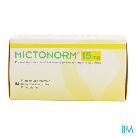 Mictonorm 15mg Comp Enrobe 56 2