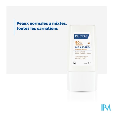 Ducray Melascreen Control 365days Spf50+ 30ml