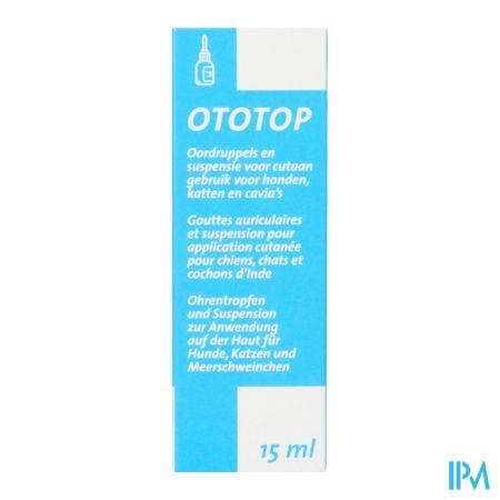 Ototop Oordruppels Susp 15ml 1