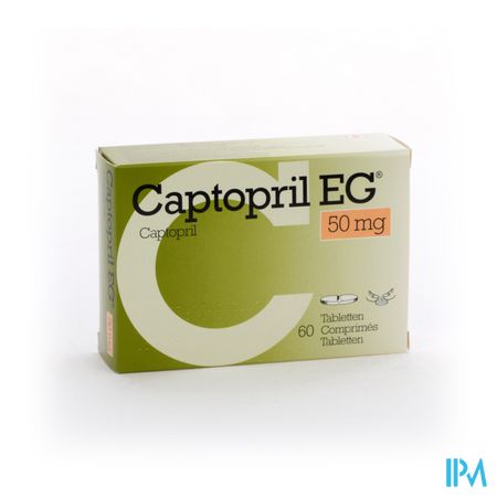Captopril EG           Tabl 60X50Mg 1