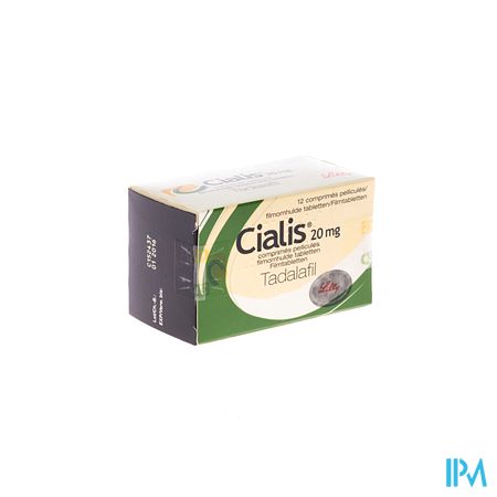 Cialis Tabl 12 X 20mg