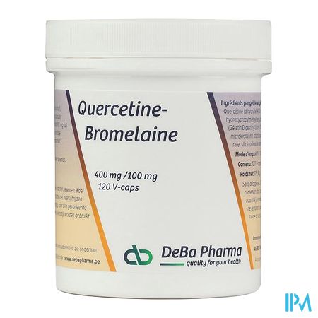 Quercetine Bromelaine Caps 120 Deba 2