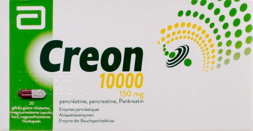 Creon 10000 Caps Maagsapresist Hard 20 X 150mg 3