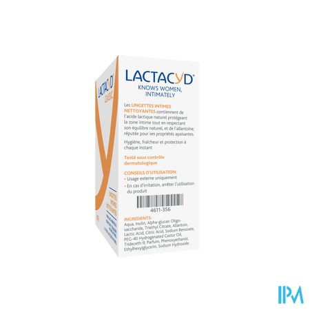 Lactacyd Intieme Wasdoekjes 10 4