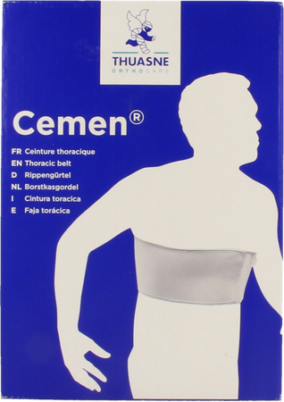 Cemen Gordel Borstkas Man Wit T3 2