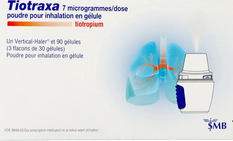 Tiotraxa 7mcg/dose Pdr Inhalation Fl Caps 3x30 1