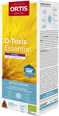 D Toxis Essential Framboise Hibiscus Bio 250ml 3